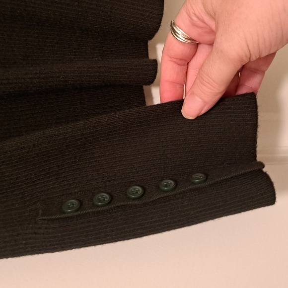 Euc Anthropologie Mauve hunter green turtleneck - Picture 9 of 10